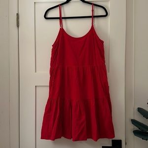 Red Sun Dress